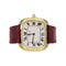 Montre Montre Cartier, « Square » en or jaune et cuir. 58 Facettes 35327