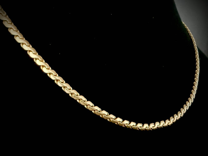 Collier Collier or jaune d'une longueur de 58cm 58 Facettes