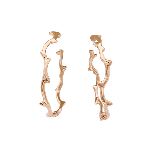 Boucles d'oreilles Boucles d'oreilles Dior, "Bois de Rose", or rose. 58 Facettes 34519