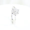 Bague Bague rosette en or blanc 18 carats sertie de diamants taille brillant de 0,28 carat 58 Facettes 159/24K