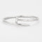 Bracelet CARTIER – Juste un clou bracelet or blanc diamants 58 Facettes