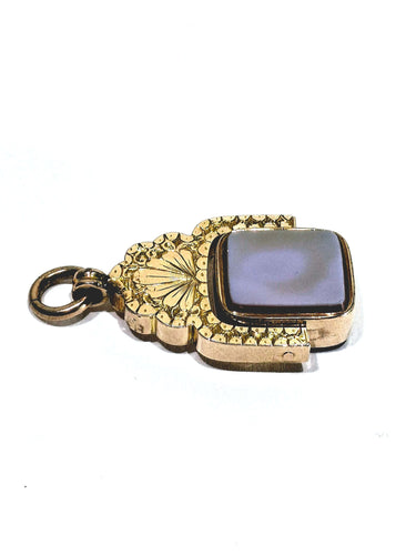 Pendentif Pendentif En Agathe Et En Jaspe Sanguin 58 Facettes