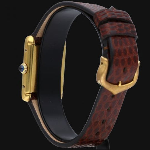 Montre Cartier Montre Tank Vermeil 58 Facettes MT42362
