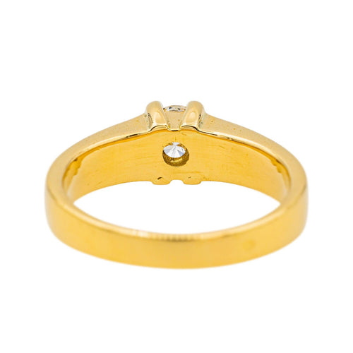 Bague 54 Bague Solitaire Or jaune Diamant 58 Facettes 3704300CN