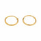 Boucles d'oreilles Boucles d'oreilles Créoles  Or jaune 58 Facettes 4823781CN