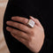 Bague 54.5 Bague Ancienne Argent 58 Facettes