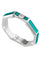 Bague 48 Bague Gucci Link To Love or blanc , émail  et diamant 58 Facettes