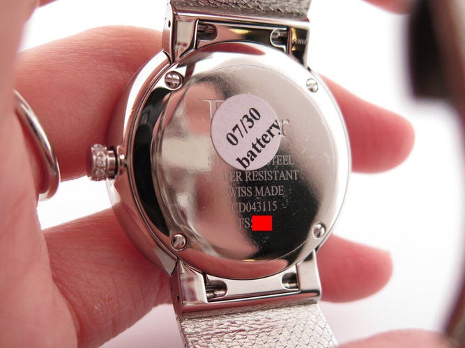 Montre montre la d de DIOR satine cd043115 36mm acier diamants quartz 58 Facettes 266097