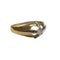 Bague BAGUE AU DESIGN RÉTRO DES ANNÉES 1940-1945 EN OR 18 KT AVEC DIAMANTS 58 Facettes DMAR2
