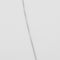 Collier Collier Solitaire Or Blanc et Diamant Poire 58 Facettes 240 748