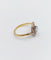 Bague 49 Bague tourbillon antique or 18k diamant taille rose 4 mm (circa 1900) 58 Facettes A06287