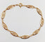 Bracelet Bracelet vintage or 18k mailles filigranées 58 Facettes A06313