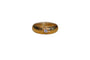 Bague 47.5 Bague vintage en or jaune pour petit doigt avec diamant 58 Facettes