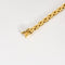Gourmette Prestige or jaune et pierres fines 58 Facettes LP972/9