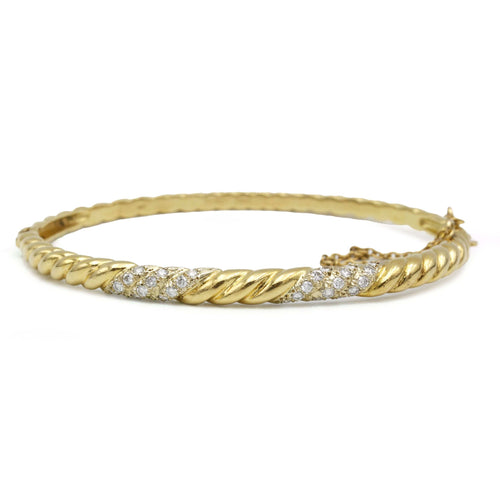Bracelet Bracelet Torsadé - POIRAY 58 Facettes 250009SP