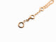 Bracelet bracelet CHAUMET jeux de liens en or rose 18k 3gr 10 diamants 0.1ct boite 58 Facettes 271111