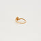 Bague 50 Bague or jaune moldavite 58 Facettes LP38