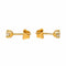 Boucles d'oreilles Boucles d'oreilles Puces Or jaune Diamant 58 Facettes 4416097RV