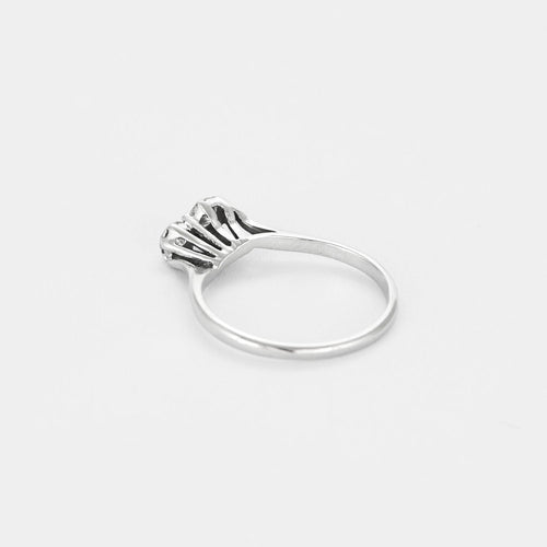 Bague 53 Solitaire TOI et MOI 58 Facettes LP1293/13