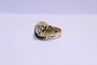 Bague 53 Bague Or et Oxyde de Zirconium 58 Facettes