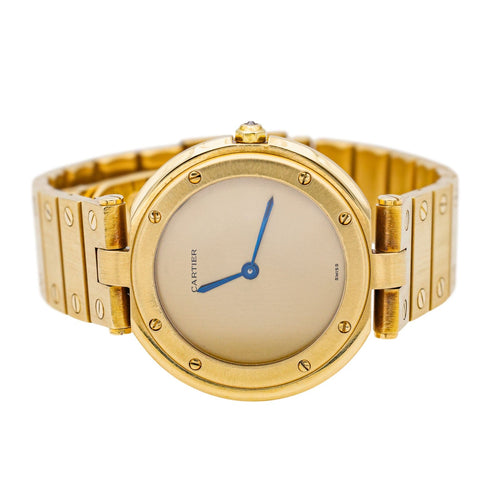 Montre Cartier Montre Santos Vendome "Ghost Dial"  Or jaune 58 Facettes 3619326CN