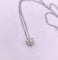 Collier Pendentif fleur en diamant chaine or blanc 58 Facettes
