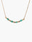 Collier COLLIER OR JAUNE EMERAUDE ET DIAMANTS 58 Facettes