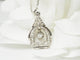 Pendentif Pendentif art déco des années 30 en or blanc et diamants 58 Facettes 27668