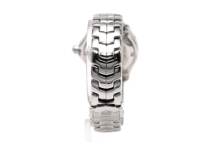 Montre TAG Heuer - Montre Link en acier, nacre et diamants 0,07 ct 58 Facettes 20695
