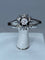 Bague 59 Bague Margueritte en Or blanc & Diamants 58 Facettes