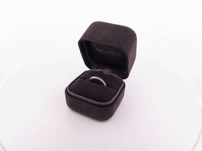 Bague 48 bague TIFFANY & CO alliance setting 60004043 t48 platine diamants 0.24ct 58 Facettes 266401
