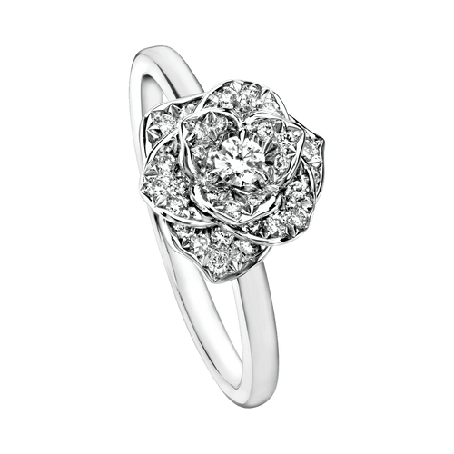 Bague PIAGET- bague Rose or blanc diamants 58 Facettes