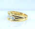 Bague 51 Bague jonc en or jaune 18 carats sertie de 9 diamants 58 Facettes AB565