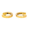 Boucles d'oreilles Boucles d'oreilles Créoles Or jaune Diamant 58 Facettes 4402305CN