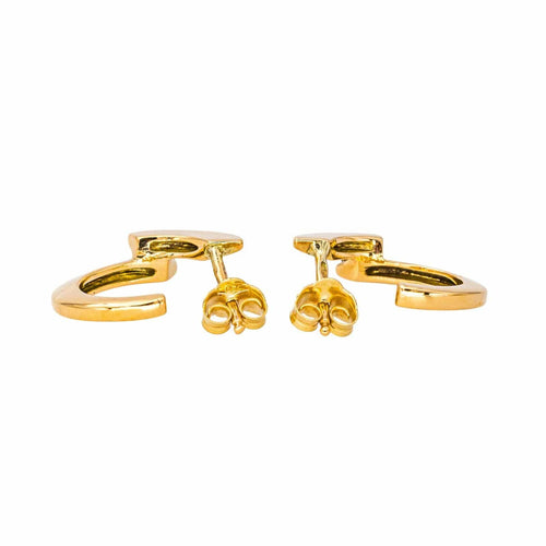 Boucles d'oreilles Boucles d'oreilles Créoles Or jaune Diamant 58 Facettes 4036397CN