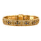 Bracelet Bracelet souple or jaune et blanc 58 Facettes LIS1986
