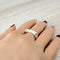 Bague 61.5 Bague diamant en or gris 58 Facettes AA 1736