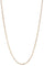 Collier chaine or jaune maille forcat 58 Facettes 090701