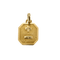 Pendentif Augis - Pendentif sentimentale en or jaune. 58 Facettes LEN1830