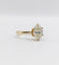 Bague 52 Bague solitaire or 14k ornée d'un diamant de 1,51 carats taille ovale Couleur J-K pureté SI2 avec certificat GWLAB 58 Facettes A03789