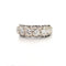 Bague Bague rivière années 40 diamants platine 58 Facettes 62
