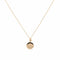 Collier Ginette NY Collier Mini ever disc Or rose Diamant 58 Facettes 2678585CN