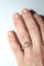Bague 56 Bague Art Déco deux ors et perle 58 Facettes 597