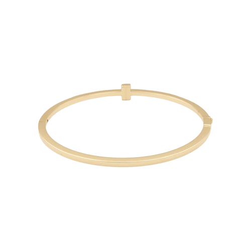 Bracelet Bracelet Tiffany & Co., "Tiffany T", or jaune, diamants. 58 Facettes 34364