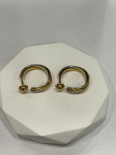 Boucles d'oreilles Paire de boucles d'oreilles 2ors 58 Facettes LP553/5