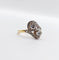 Bague 52 Bague toi et moi antique or jaune et diamants 58 Facettes A05760