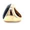 Bague 54 POMELLATO - BAGUE "VICTORIA" JAIS NOIR OR JAUNE 58 Facettes RÉF 1-0002311/4