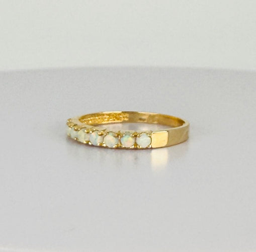 Bague Bague opales facettées en or jaune 14k 58 Facettes 2511009