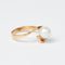 Bague 58 Bague Or Jaune - Perle de culture 58 Facettes RÉF 2043/15