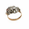 Bague 56 Bague Art Déco 1920-1930 or et platine avec diamants 58 Facettes Q212A(704)